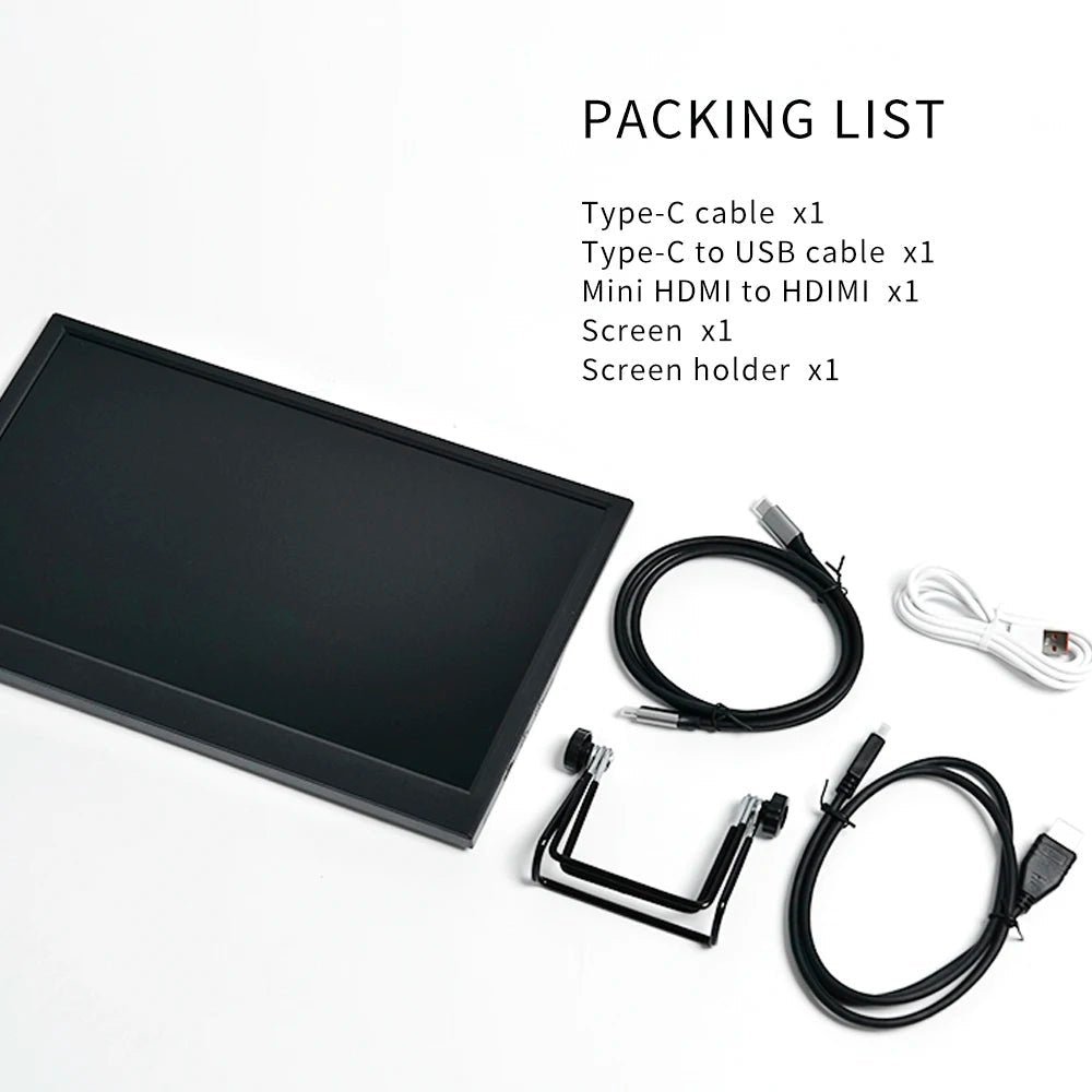 11.6 inch Portable monitor 1366X768 lcd display TFT gaming monitor for pc Raspberry Pi Laptop PS4 Xbox360 switch HDMI - Compatible - Etienne TECH - ELECTRONIQUEelectronique