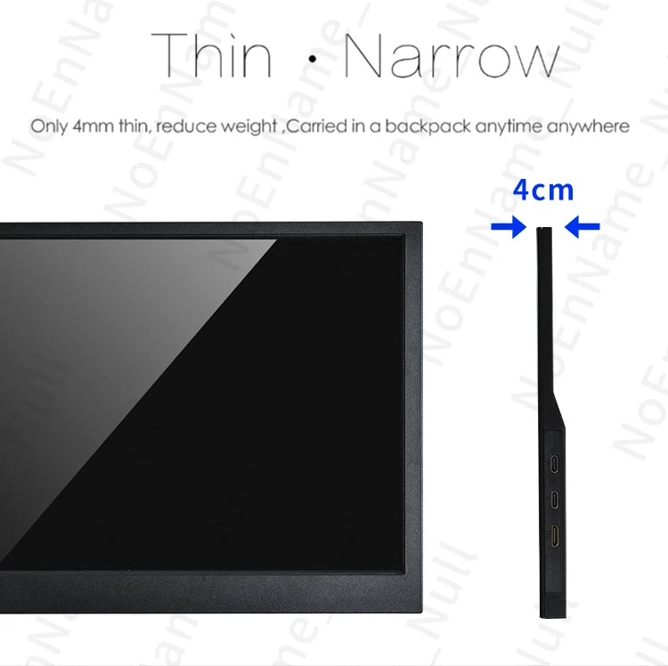 11.6 inch Portable monitor 1366X768 lcd display TFT gaming monitor for pc Raspberry Pi Laptop PS4 Xbox360 switch HDMI - Compatible - Etienne TECH - ELECTRONIQUEelectronique