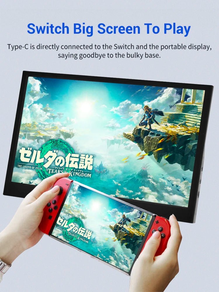 11.6 inch Portable monitor 1366X768 lcd display TFT gaming monitor for pc Raspberry Pi Laptop PS4 Xbox360 switch HDMI - Compatible - Etienne TECH - ELECTRONIQUEelectronique