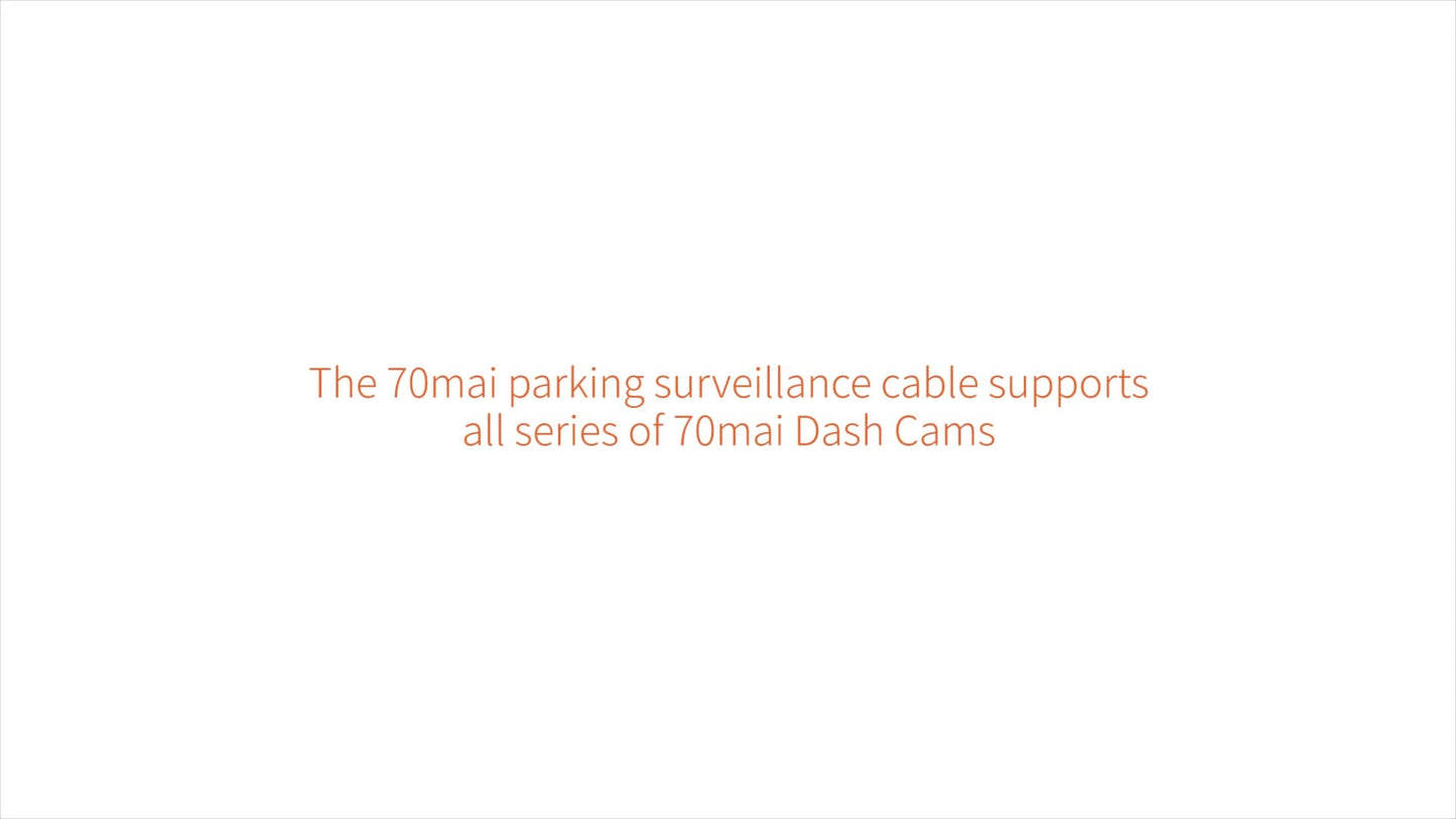 70mai Parking Surveillance Cable UP02 for 70mai A200 M200 S500 4K A800S A500S D06 M300 Hardwire Kit UP02 24H Parking Monitor - Etienne TECH - ELECTRONIQUEelectronique