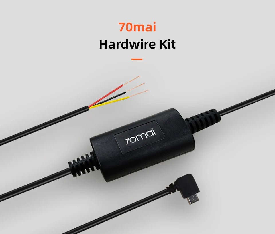 70mai Parking Surveillance Cable UP02 for 70mai A200 M200 S500 4K A800S A500S D06 M300 Hardwire Kit UP02 24H Parking Monitor - Etienne TECH - ELECTRONIQUEelectronique