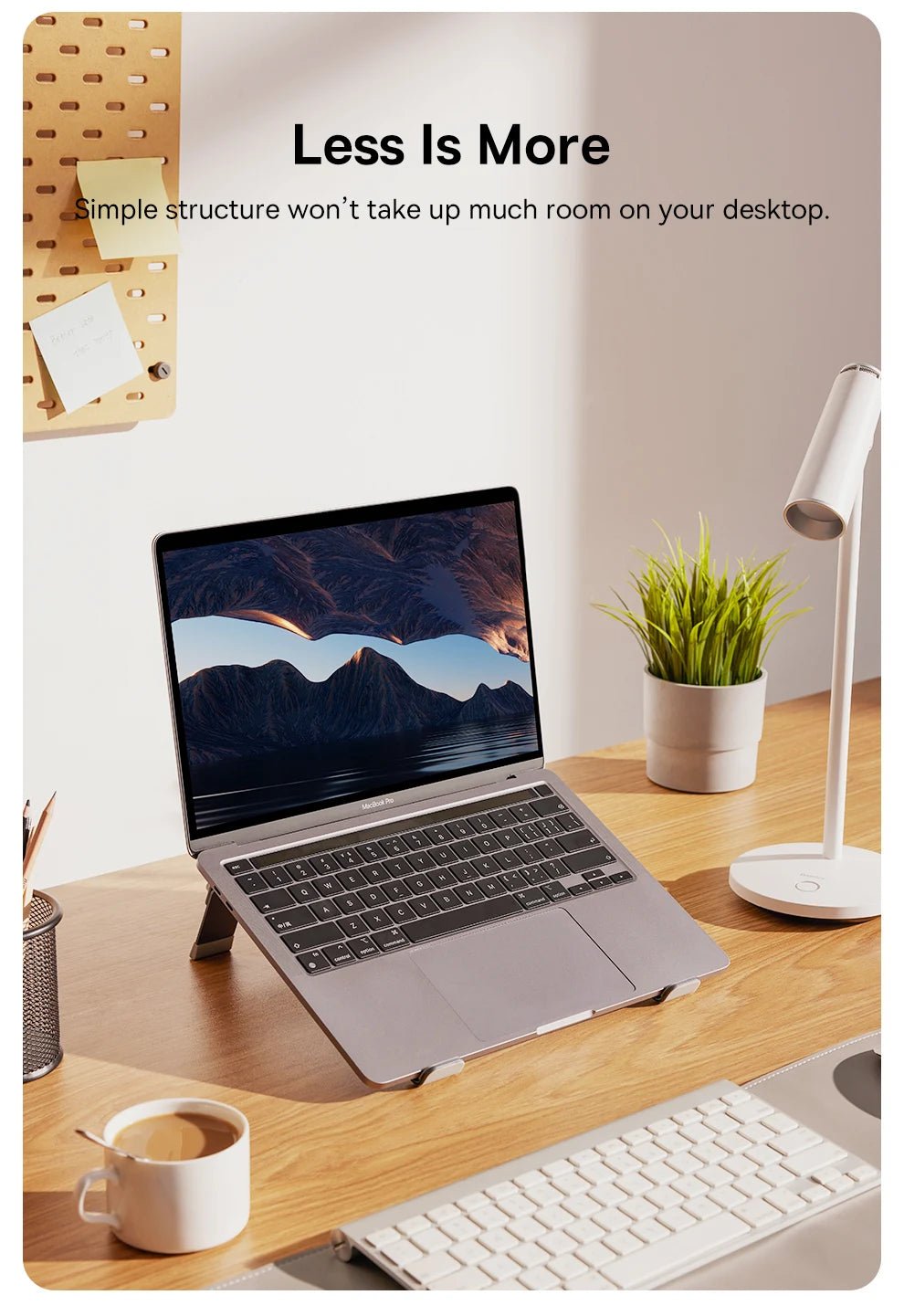 Baseus Laptop Stand Foldable Aluminum Alloy Portable Notebook Stand For Macbook Air Pro 10 - 17'' Computer Bracket Laptop Holder - Etienne TECH - ELECTRONIQUEelectronique