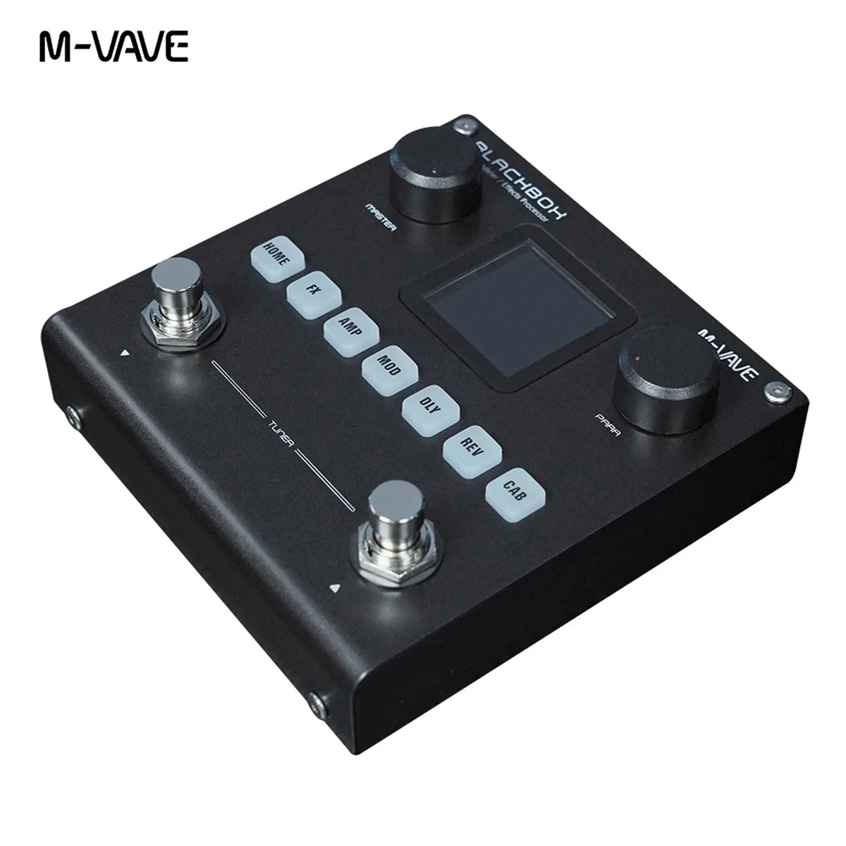 M - VAVE BLACKBOX Multifunctional Guitar/Bass Effect Pedal Effector(Built - in battery), 80 editable Presets, 6 Effects Modules - Etienne TECH - ELECTRONIQUEelectronique