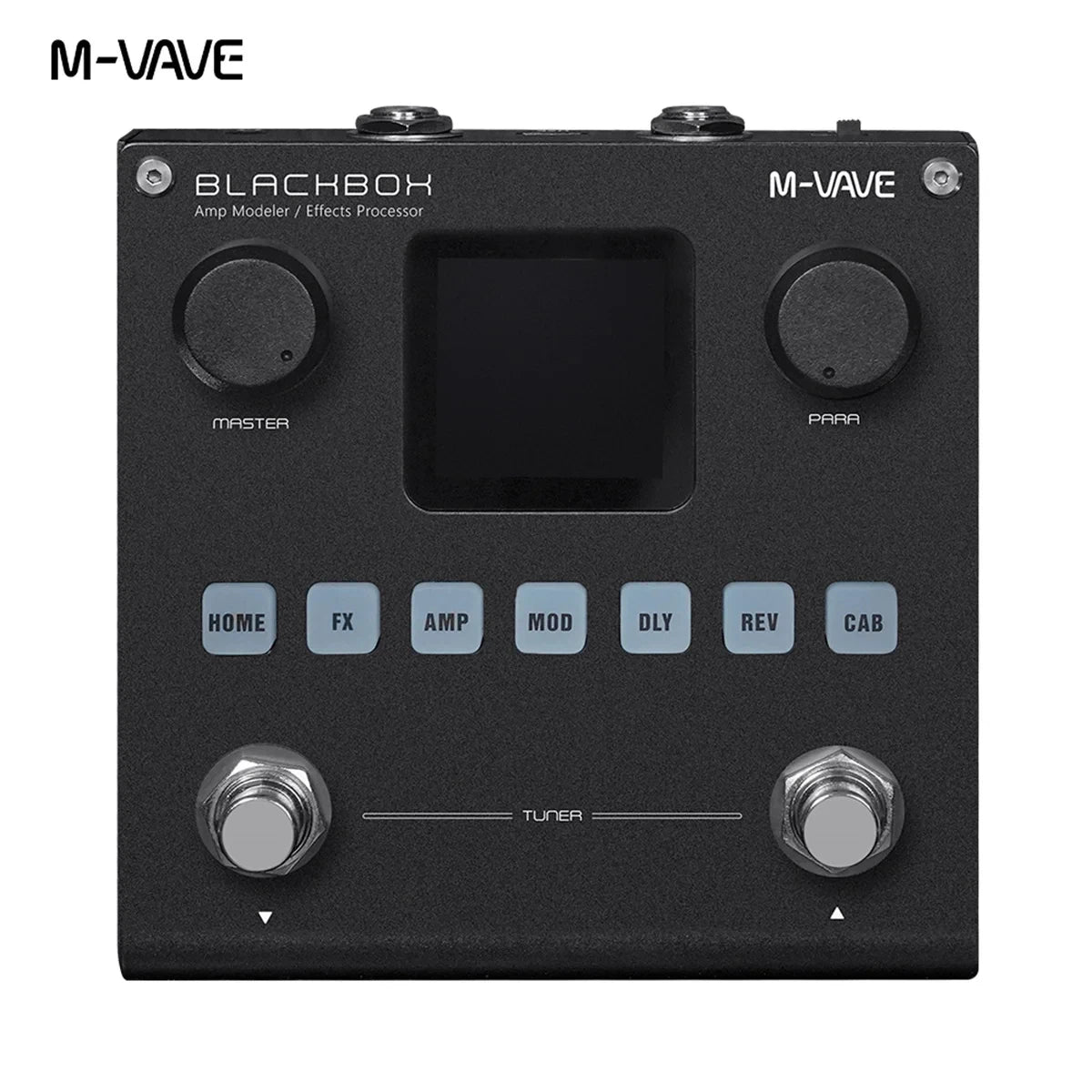 M - VAVE BLACKBOX Multifunctional Guitar/Bass Effect Pedal Effector(Built - in battery), 80 editable Presets, 6 Effects Modules - Etienne TECH - ELECTRONIQUEelectronique