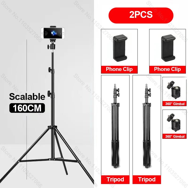 Mobile Phone Live Support Photo Tripod Multi - functional Video Recording Selfie Landing Tripod - Etienne TECH - ELECTRONIQUEelectronique