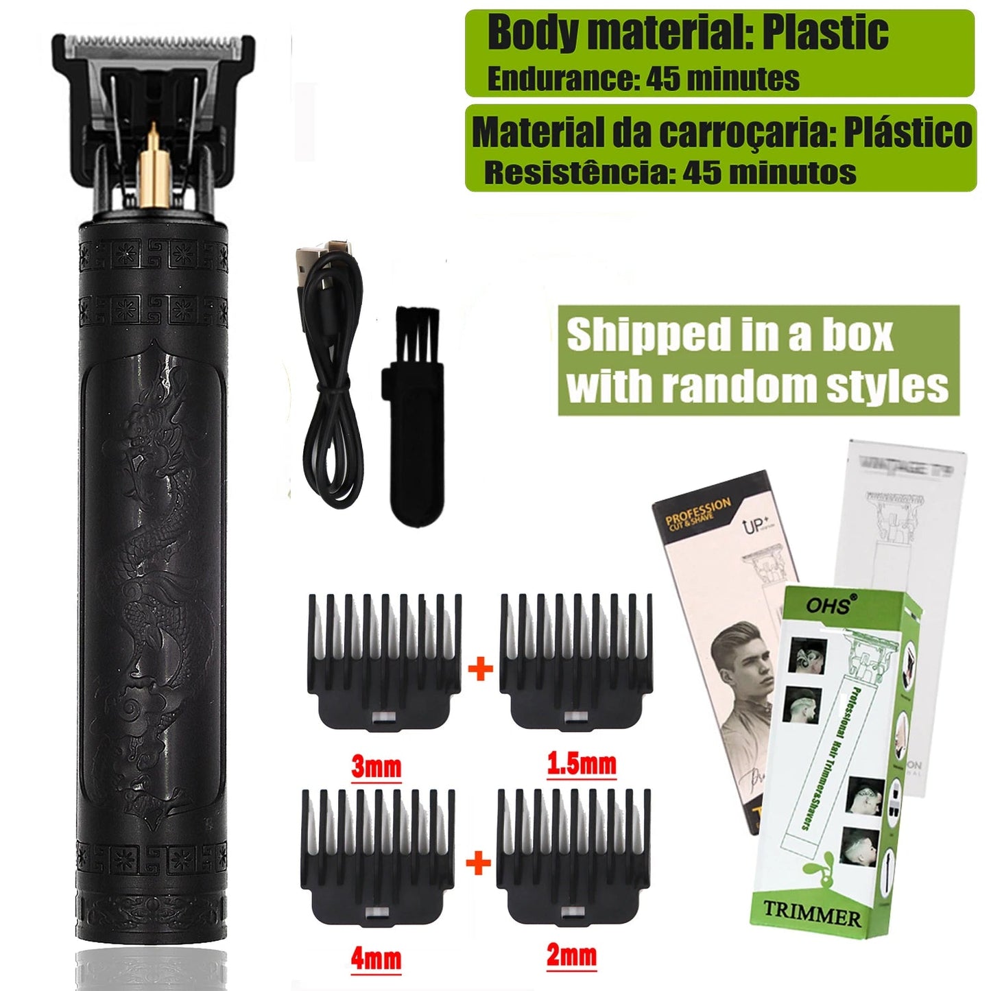 T9 Hair Clipper Repair Beard Shaving Body Hair Trimmer Clippers Electric Machine Men Haircut Machine 0mm Barber Shaver - Etienne TECH - ELECTRONIQUEelectronique