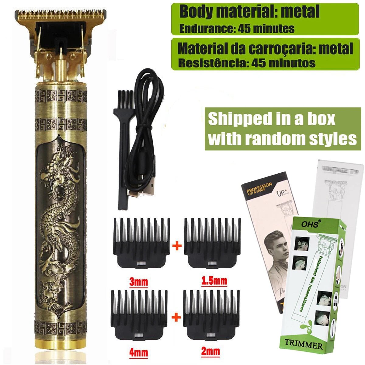 T9 Hair Clipper Repair Beard Shaving Body Hair Trimmer Clippers Electric Machine Men Haircut Machine 0mm Barber Shaver - Etienne TECH - ELECTRONIQUEelectronique