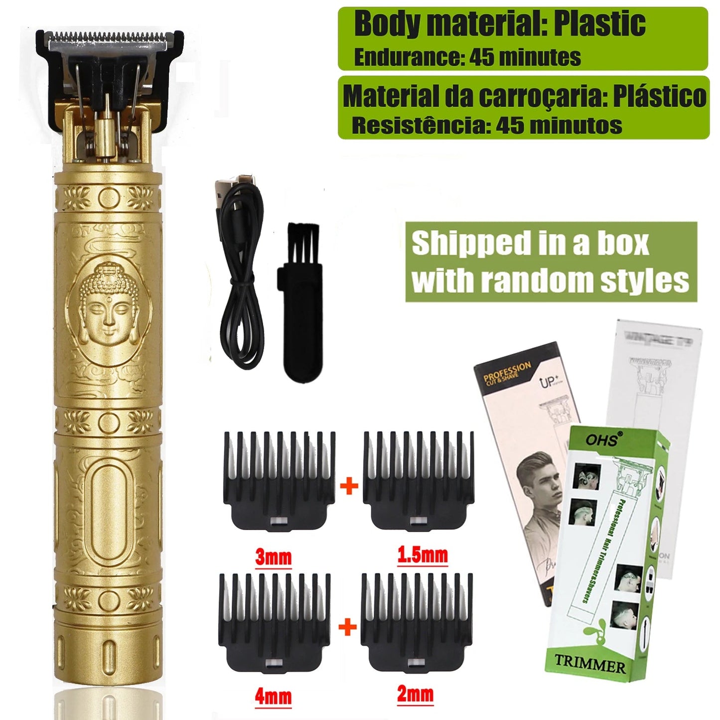 T9 Hair Clipper Repair Beard Shaving Body Hair Trimmer Clippers Electric Machine Men Haircut Machine 0mm Barber Shaver - Etienne TECH - ELECTRONIQUEelectronique