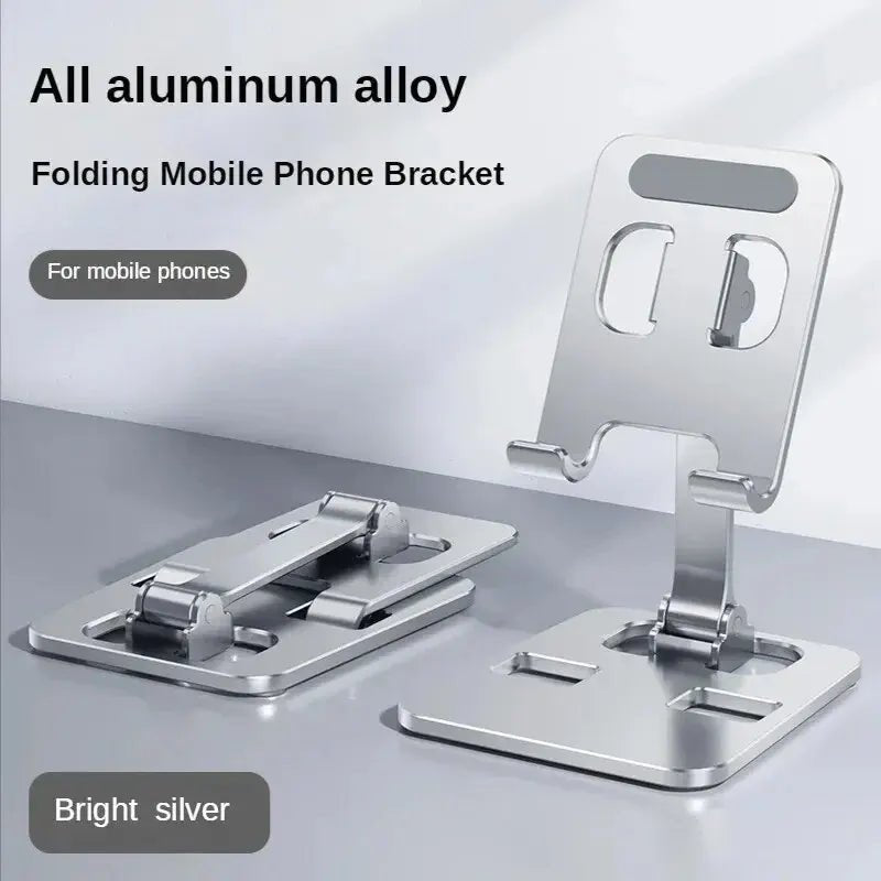 Universal Aluminum Alloy Portable Tablet Holder Mount For iPad Adjustable Flexible Folding Lazy Desktop Live Mobile Phone Stand - Etienne TECH - ELECTRONIQUEelectronique