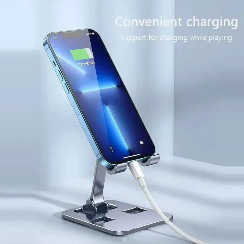 Universal Aluminum Alloy Portable Tablet Holder Mount For iPad Adjustable Flexible Folding Lazy Desktop Live Mobile Phone Stand - Etienne TECH - ELECTRONIQUEelectronique