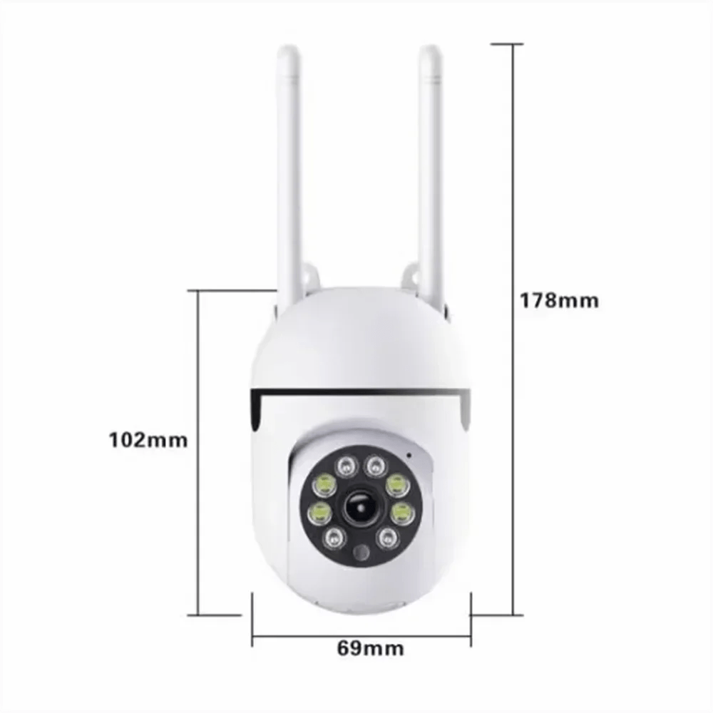 Wifi Surveillance Camera 8MP Wireless Security PTZ IP Camera HD Color Night Vision AI Human Tracking CCTV Camera 4X Digital Zoom - Etienne TECH - ELECTRONIQUEelectronique