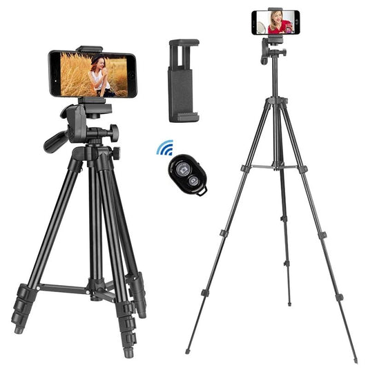 103cm Lightweight Camera Tripod For Mobile Tripod Camera Portable SLR Bluetooth - compatible Desktop Cam Stand Monopod Smartphone - Etienne TECH - ELECTRONIQUEelectronique