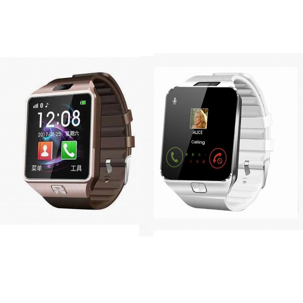 DZ09 Smart Watch Men Android With Sim TF Card Dial Call Answer Call Connect Whatsapp Facebook Twitter Sync Smartwatch SpoRT Wate - Etienne TECH - ELECTRONIQUEelectronique