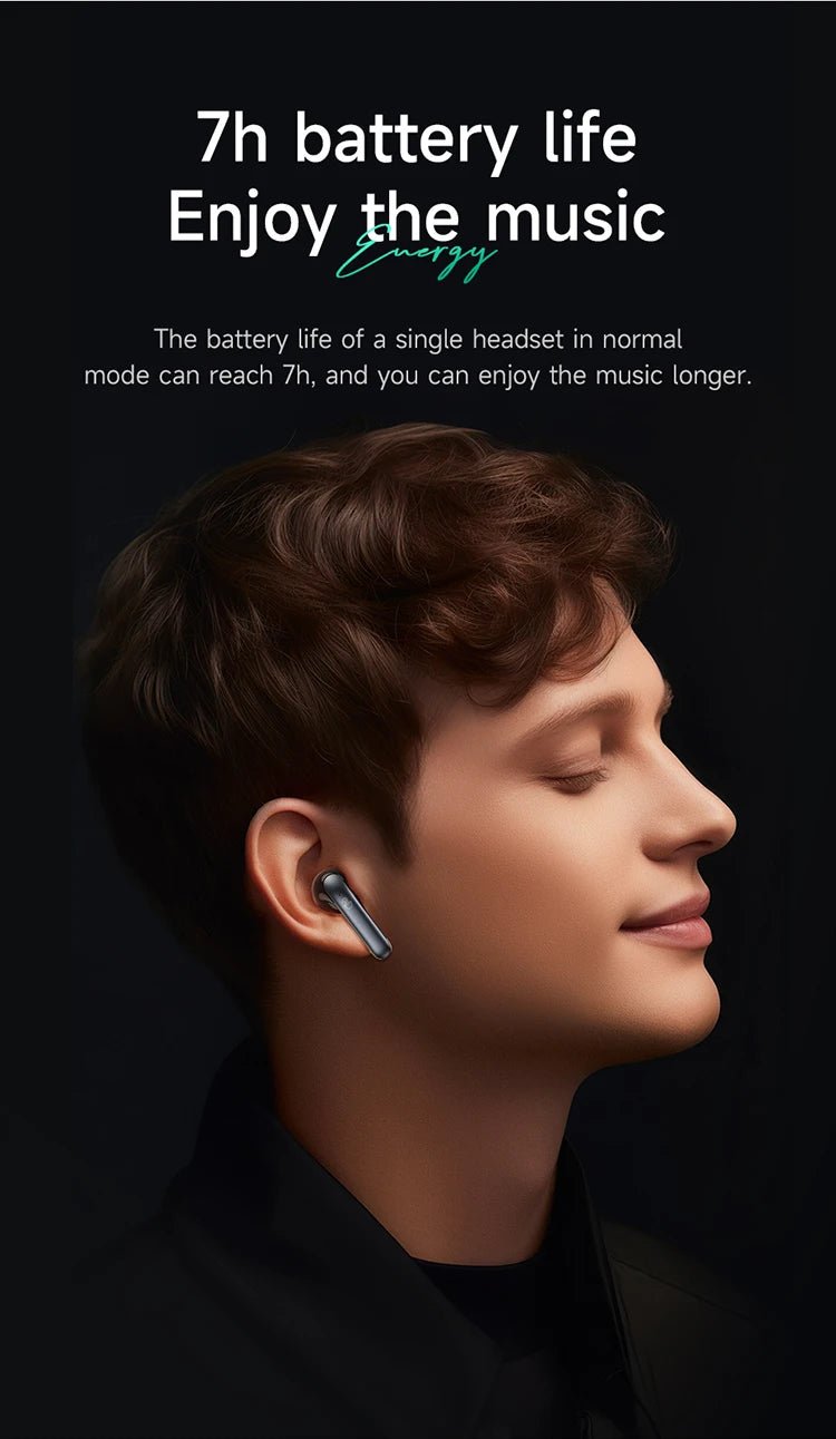 HOCO AirPods EQ5 ANC+ENC Bluetooth Wireless Earphone Active Noise Cancellation Hifi Stereo Sound Microphone Music Sport earbuds - Etienne TECH - ELECTRONIQUEelectronique