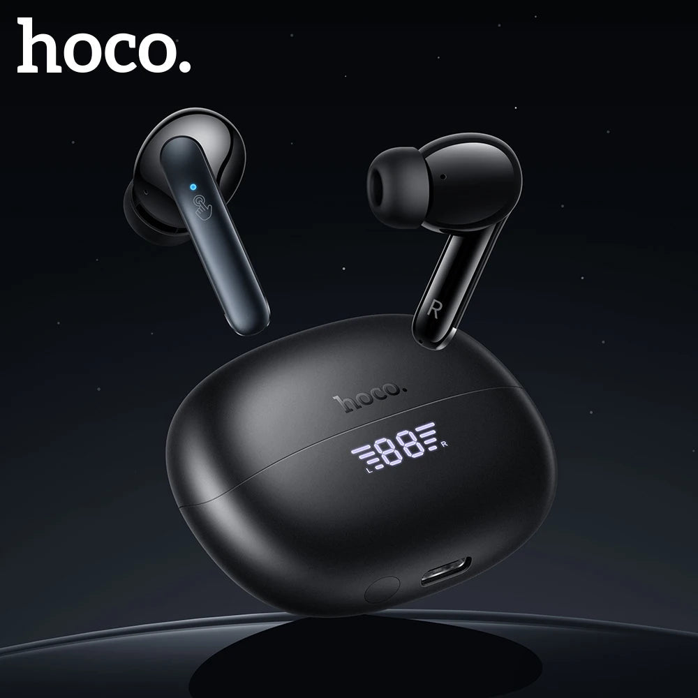 HOCO AirPods EQ5 ANC+ENC Bluetooth Wireless Earphone Active Noise Cancellation Hifi Stereo Sound Microphone Music Sport earbuds - Etienne TECH - ELECTRONIQUEelectronique
