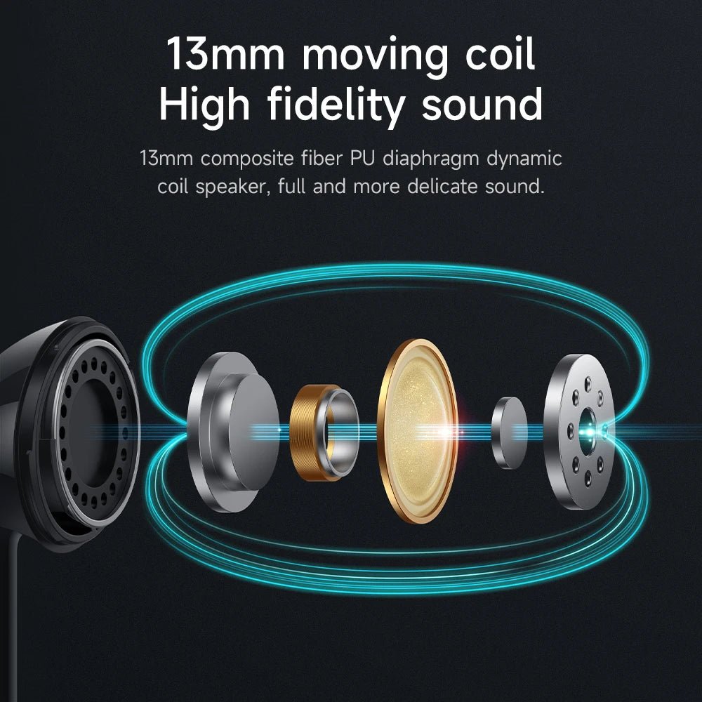 HOCO AirPods EQ5 ANC+ENC Bluetooth Wireless Earphone Active Noise Cancellation Hifi Stereo Sound Microphone Music Sport earbuds - Etienne TECH - ELECTRONIQUEelectronique