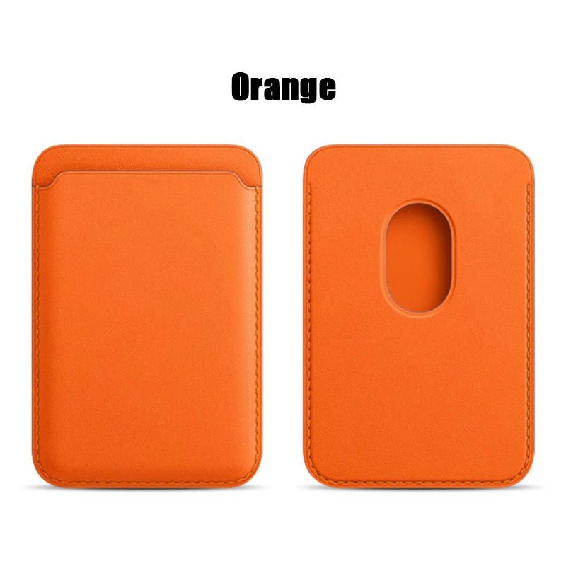 Leather Wallet Case For iPhone 15 Pro Max Magsafe Wallet Leather Compatible For iPhone 14 13 12 Card Holder with MagSafe Magnet - Etienne TECH - ELECTRONIQUEelectronique