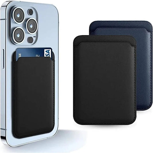 Leather Wallet Case For iPhone 15 Pro Max Magsafe Wallet Leather Compatible For iPhone 14 13 12 Card Holder with MagSafe Magnet - Etienne TECH - ELECTRONIQUEelectronique