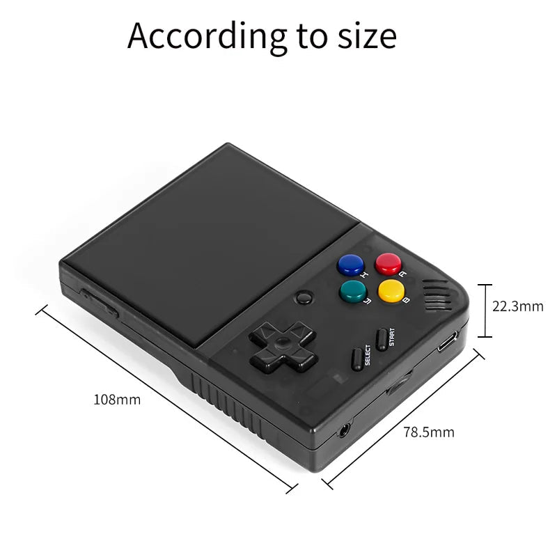 MIYOO Mini Plus Portable Retro Handheld Game Console 3.5 - inch IPS HD Screen Children's Gift Linux System Classic Gaming Emulator - Etienne TECH - ELECTRONIQUEelectronique