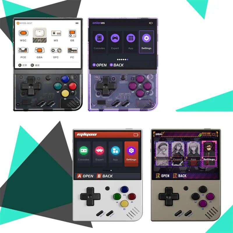 MIYOO Mini Plus Portable Retro Handheld Game Console 3.5 - inch IPS HD Screen Children's Gift Linux System Classic Gaming Emulator - Etienne TECH - ELECTRONIQUEelectronique