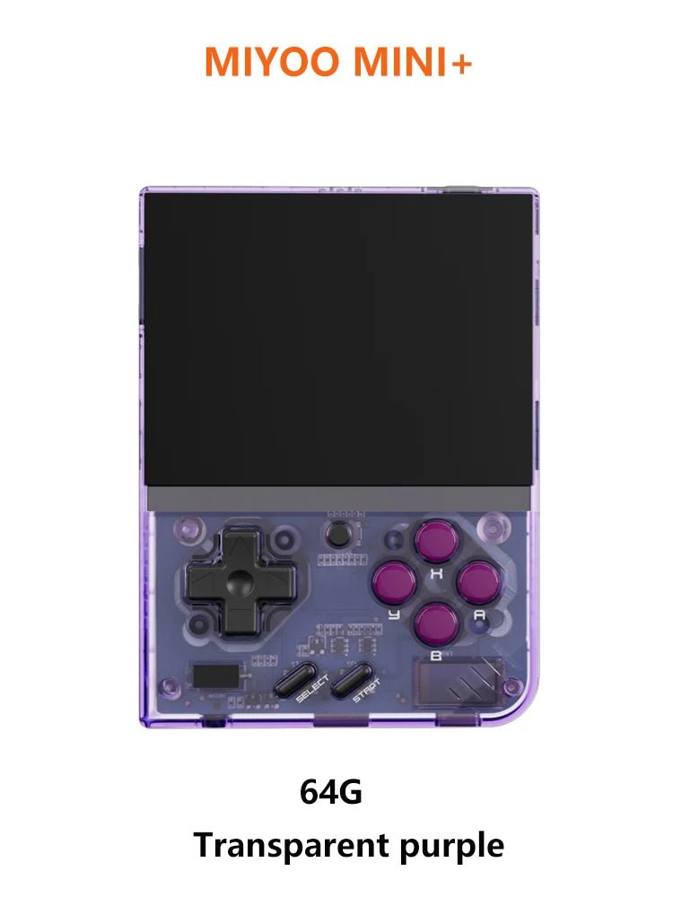 MIYOO Mini Plus Portable Retro Handheld Game Console 3.5 - inch IPS HD Screen Children's Gift Linux System Classic Gaming Emulator - Etienne TECH - ELECTRONIQUEelectronique