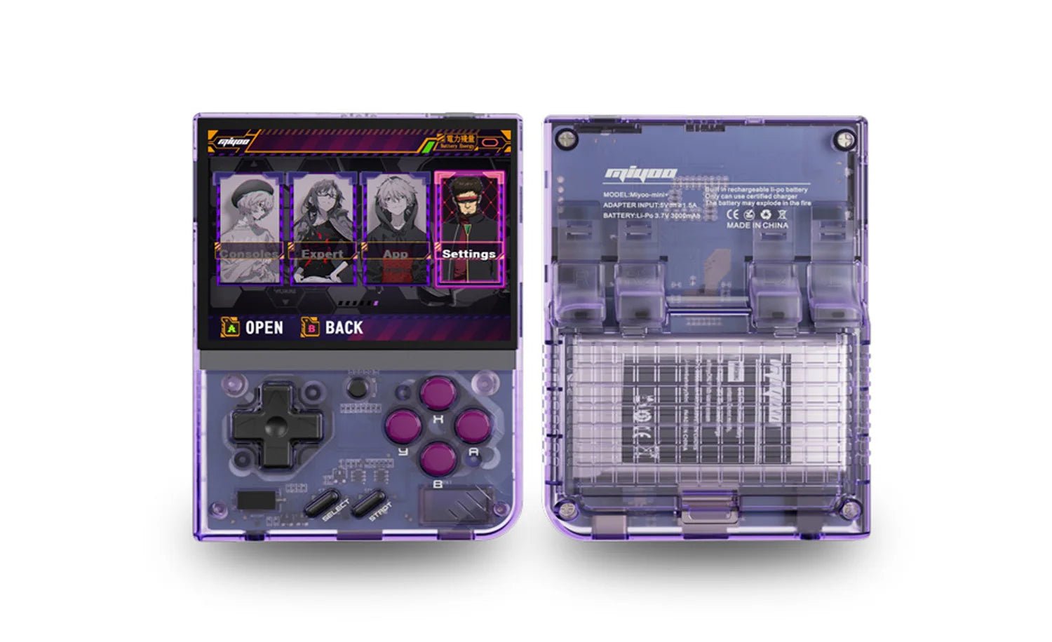 MIYOO Mini Plus Portable Retro Handheld Game Console 3.5 - inch IPS HD Screen Children's Gift Linux System Classic Gaming Emulator - Etienne TECH - ELECTRONIQUEelectronique