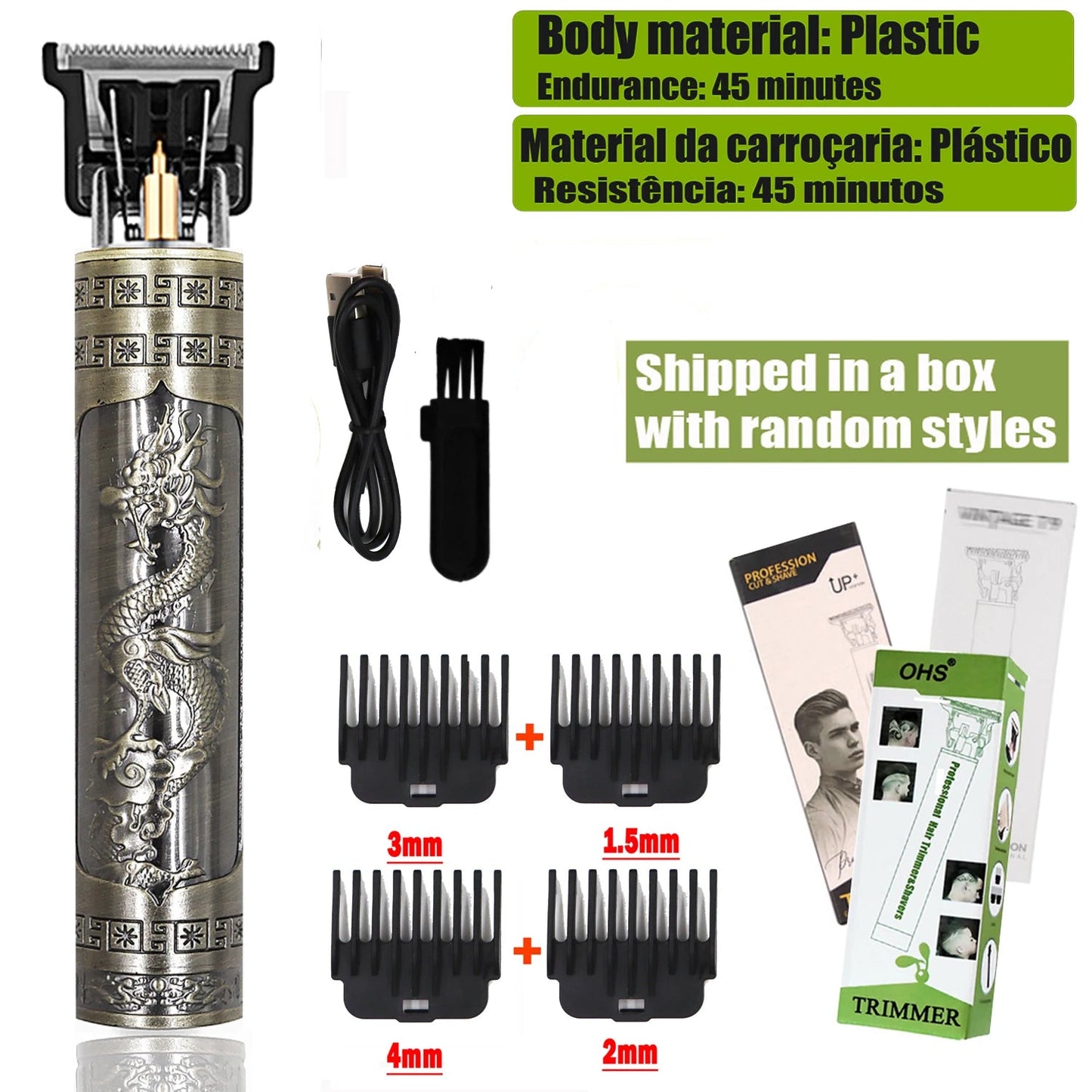 T9 Hair Clipper Repair Beard Shaving Body Hair Trimmer Clippers Electric Machine Men Haircut Machine 0mm Barber Shaver - Etienne TECH - ELECTRONIQUEelectronique