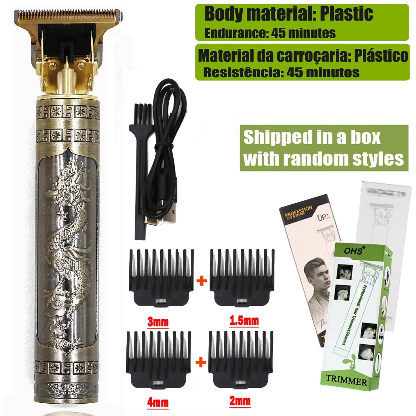T9 Hair Clipper Repair Beard Shaving Body Hair Trimmer Clippers Electric Machine Men Haircut Machine 0mm Barber Shaver - Etienne TECH - ELECTRONIQUEelectronique