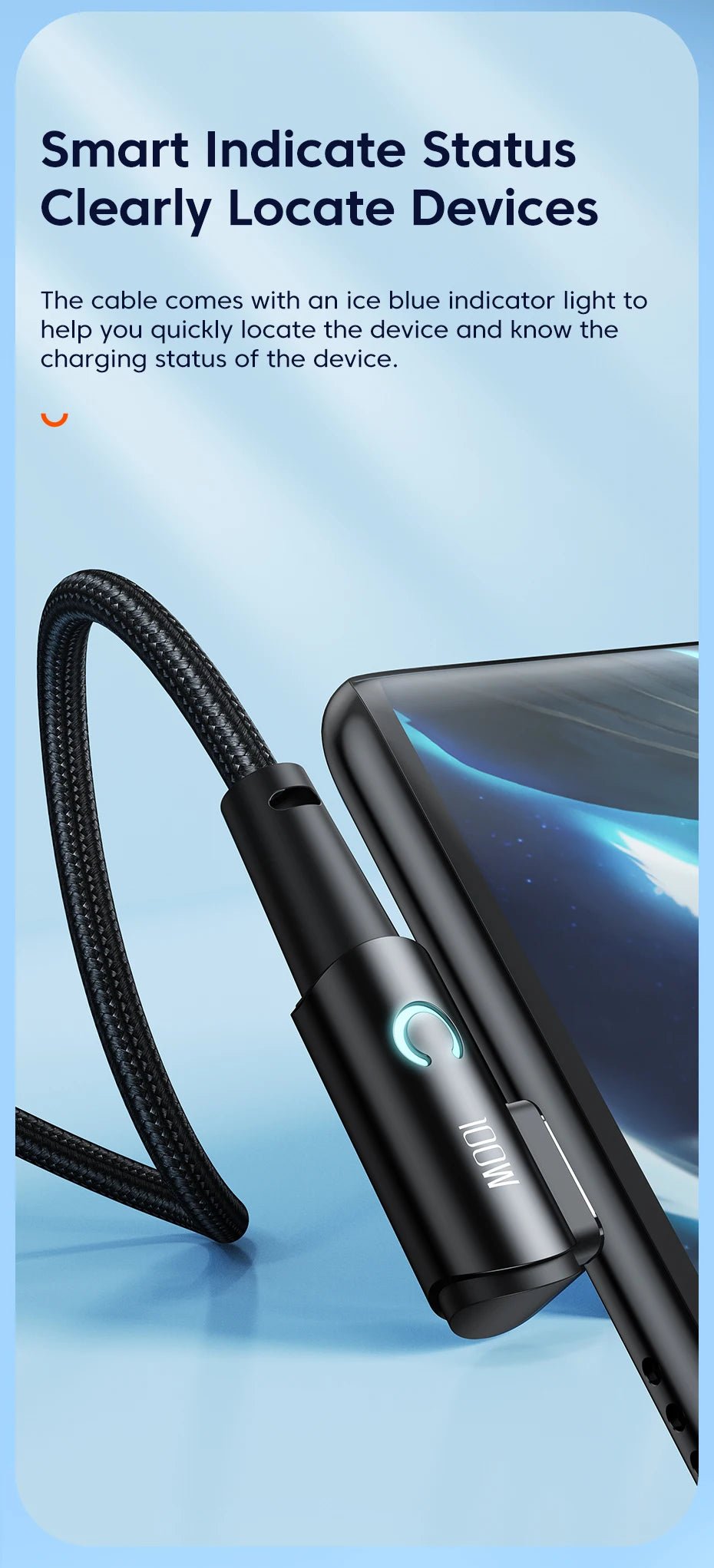 Toocki 6A USB C Cable 90 Degree For OPPO 100W Fast Charging Cord For Honor Huawei Oneplus Realme Charger Data Wire - Etienne TECH - ELECTRONIQUEelectronique