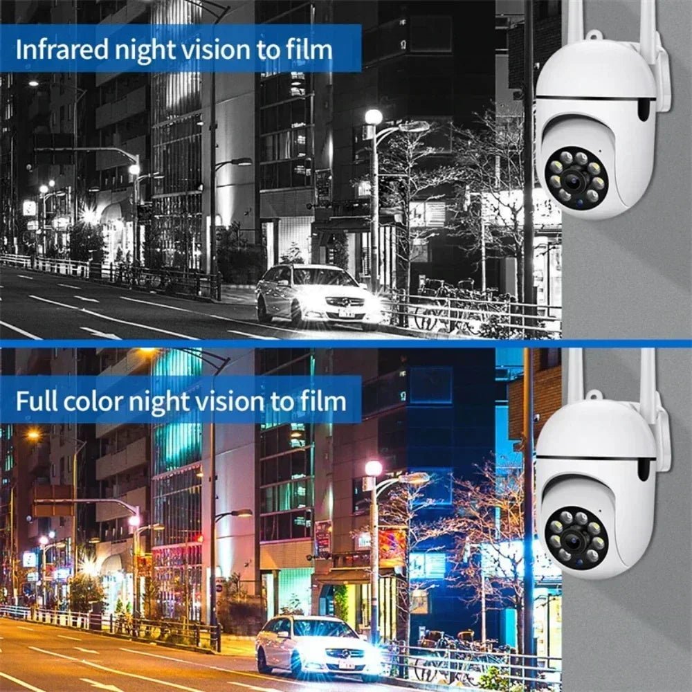 Wifi Surveillance Camera 8MP Wireless Security PTZ IP Camera HD Color Night Vision AI Human Tracking CCTV Camera 4X Digital Zoom - Etienne TECH - ELECTRONIQUEelectronique